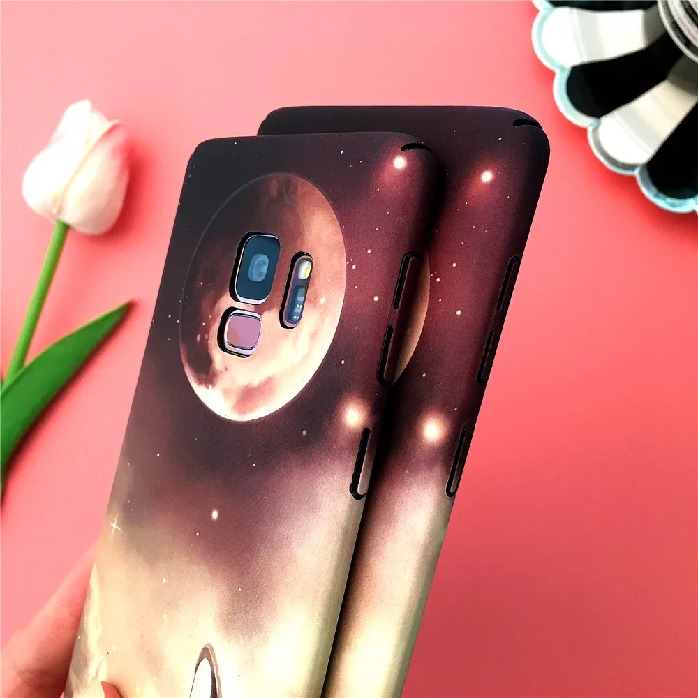 Чехол для телефона Samsung Galaxy S8 Plus S9 Note 8 Модный чехол IMD Жесткий мобильного S7 |