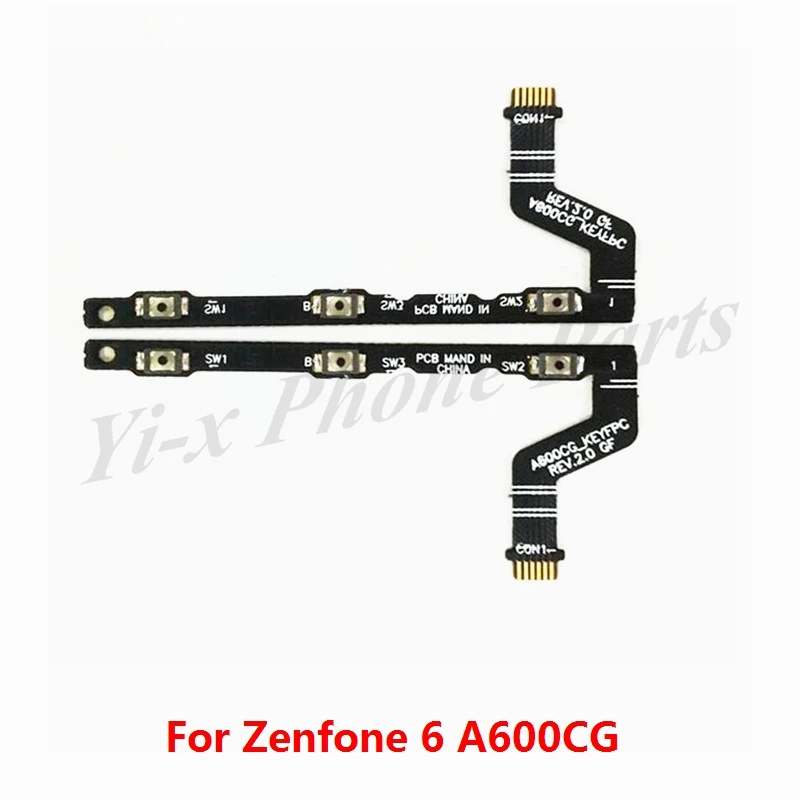 

2 шт./лот, для ASUS Zenfone 6 A600CG, гибкий кабель, запасные части