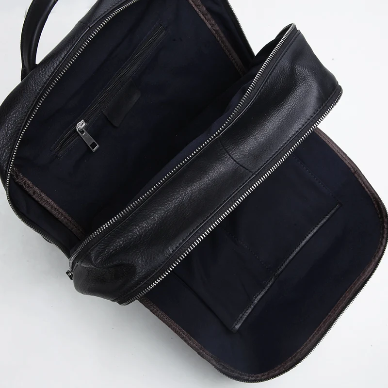 Мужской рюкзак LANSPACE из коровьей кожи Модный повседневный функциональный