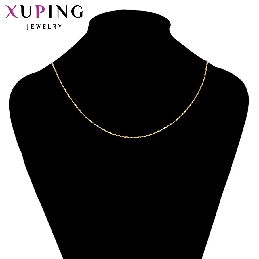 Модное Ожерелье Xuping новый дизайн большое длинное ожерелье золотого цвета с