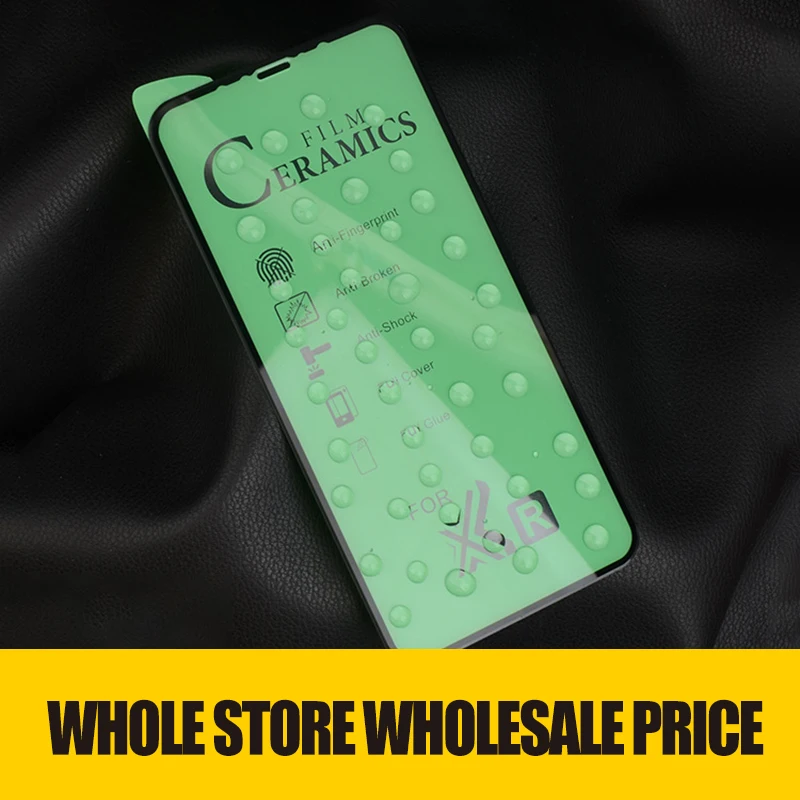 Mobile phone tempered ceramic film PET explosion-proof membrane foriphone6 ​​6s iphone6/6plus 7/8 7/8plus iphoneX XS XR XSMAX |
