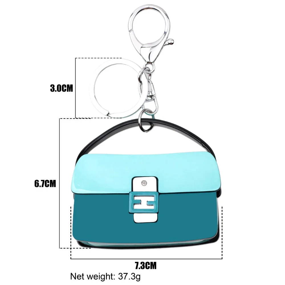 WEVENI акриловая сумка форма брелок для ключей женская держатель оптовая продажа 2017