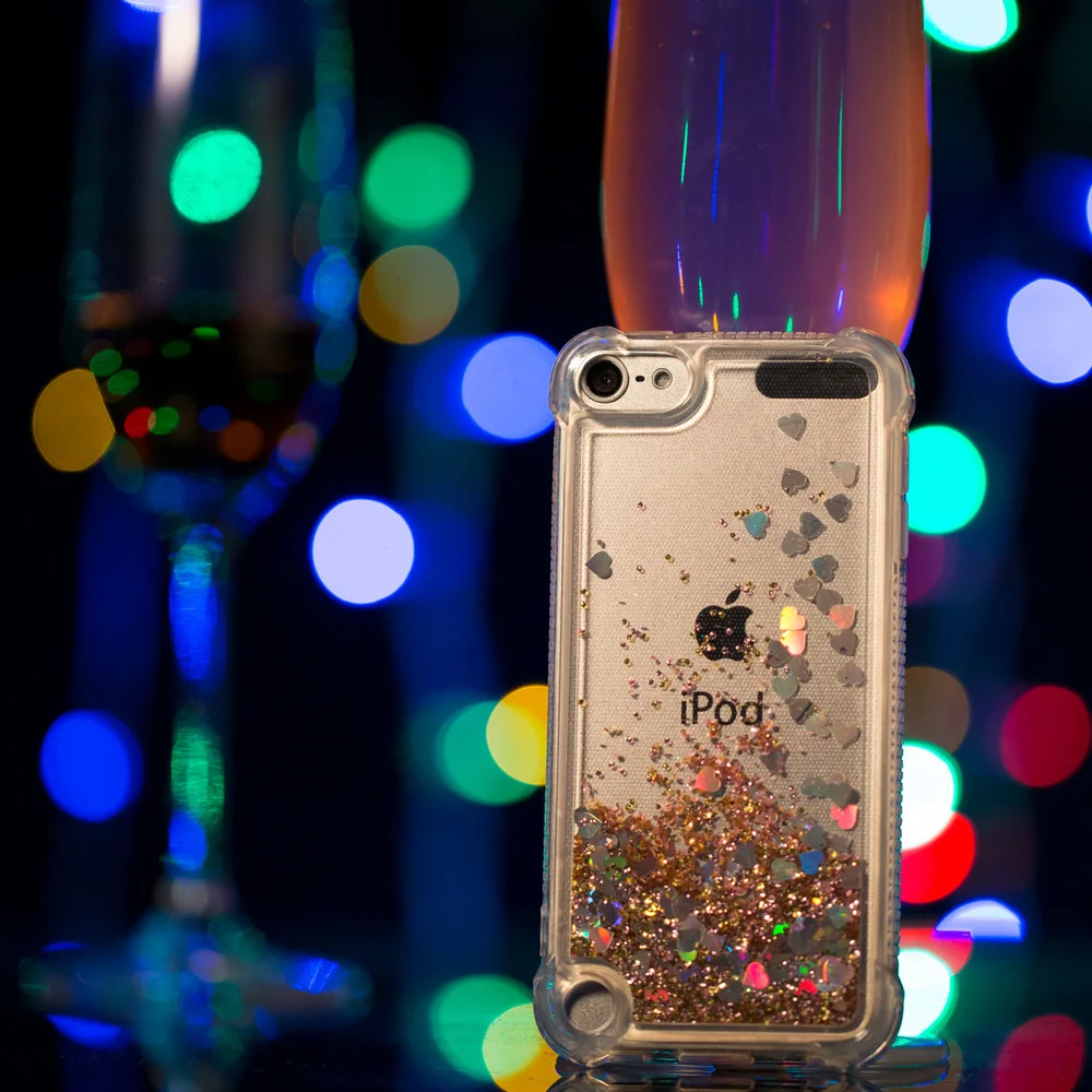 Блестящий Мягкий силиконовый ударопрочный чехол для Apple iPod Touch 6|Бамперы| |