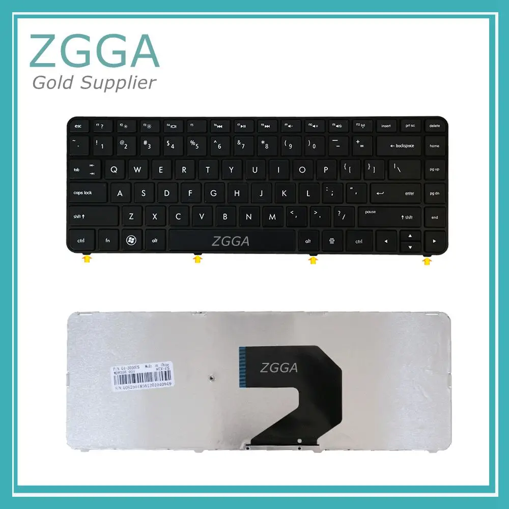 Оригинальные клавиатуры для ноутбуков HP Pavilion G4 G6 431 436 серия CQ43 636191 001 встроенный