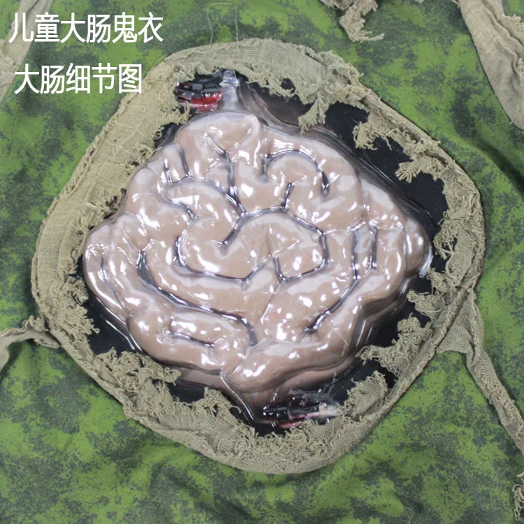 Детский маскарадный костюм на Хэллоуин для мальчиков страшный зомби призрака с