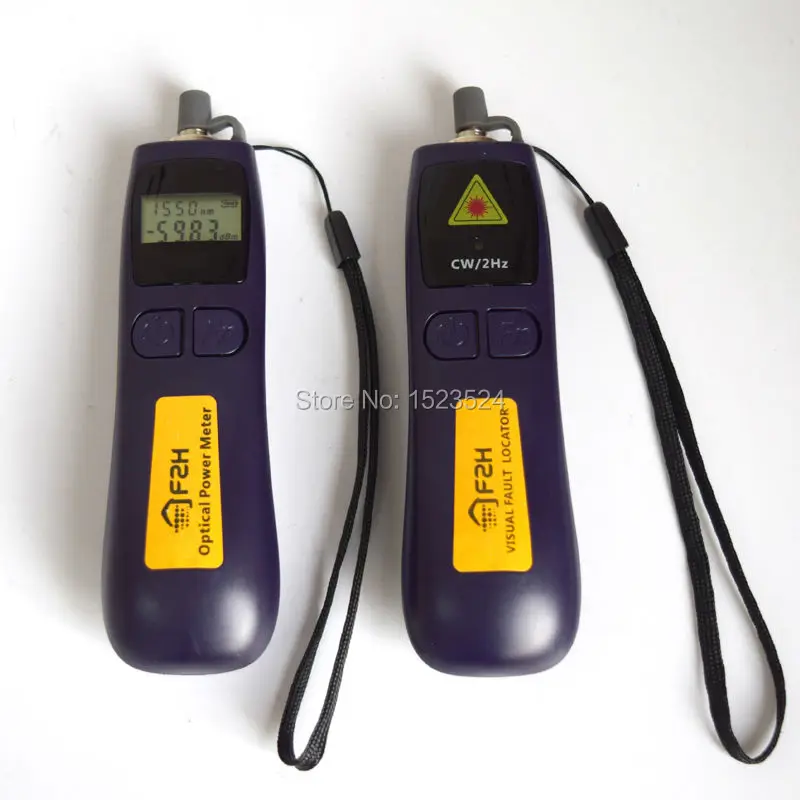 Fiber Optic Tool Kit Grandway FHP12A -70~+10dBm Mini Optical Power Meter and VLS-8-10 Visual Fault Locator 10mw | Мобильные телефоны