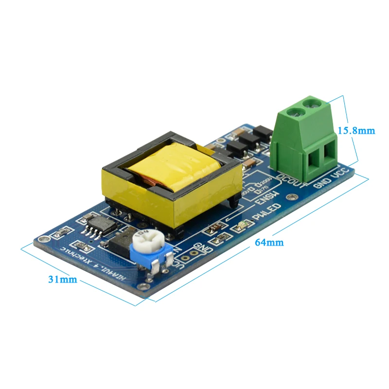 Sunyima высокое Напряжение DC-DC повышающий преобразователь постоянного тока 5 V-12 V шаг вверх до 300 V-1200 V Мощность модуль