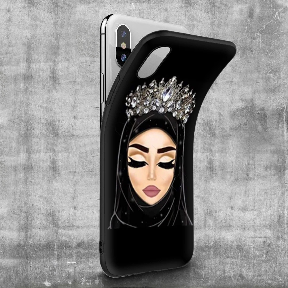 Lavaza Мусульманский Исламский чехол с глазами для iPhone 12 mini 11 Pro XS Max XR X 8 7 6 6S Plus 5 5s se |