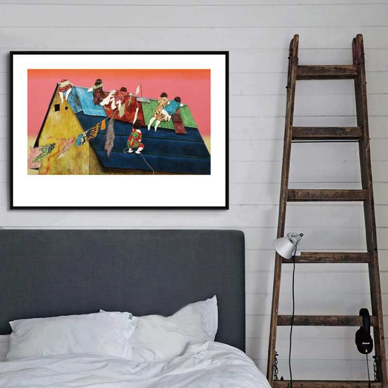 Японский укийоу для HD картины на холсте постер стену художественные принты в