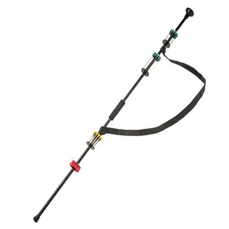 Sarbacane 36 &quotཬ&quot Black BLOWGUN withJunction Tube 48 Дротика/.40 калибр алюминиевая трубка W.