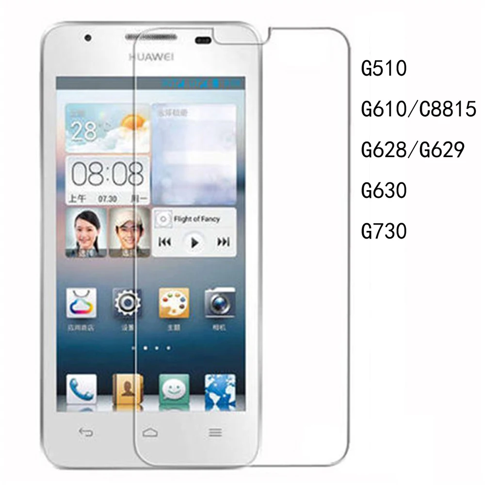 2 шт. 2.5D 9H 0 26 мм Премиум Закаленное стекло Защитная пленка для экрана Huawei G510 G610 C8815