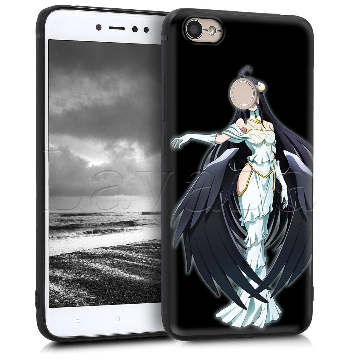 Мягкий чехол Lavaza Albedo overlord для Xiaomi MI Redmi Poco X2 K30 Note 8T 10 6 8 9 9se A1 A2 A3 MAX 3 Lite Pro Plus f1 |