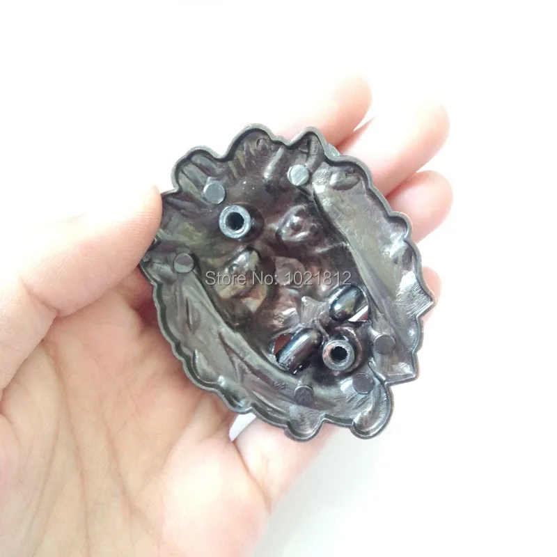 

10pcs Antique Copper 32mmCC Lion Head Cabinet Handles Knobs Drawer Pulls Closet Drawer Door Hardware Kitchen Pull