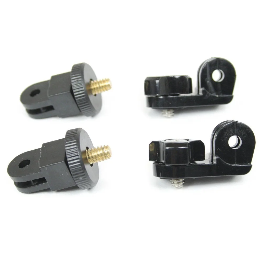 

4 pc Screw Adapter Set for Phone Mount, Sony, Canon, or GoPro. 2 Styles of Camera Screw (1/4"- 20), Easily Connect Phone Mount t