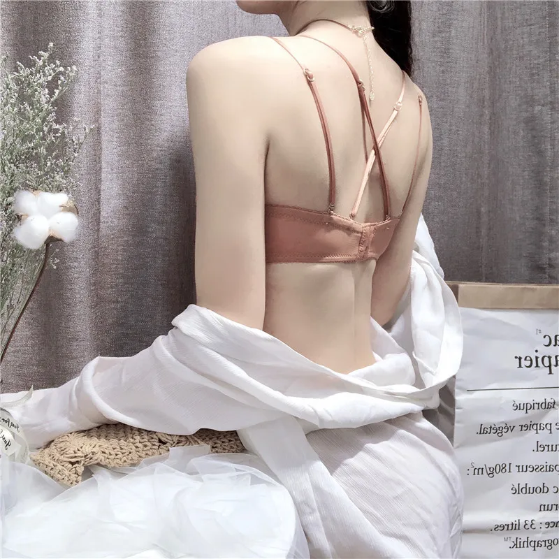 Комплект женского кружевного нижнего белья с чашкой пуш ап 1/2 5 цветов|Комплекты