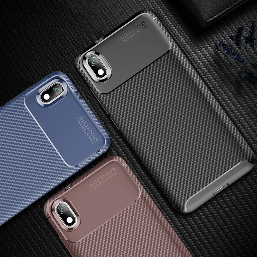 Для Xiaomi Redmi 7 7A чехол роскошный чехол из углеродного волокна противоударный чехол для телефона для Redmi 7 A чехол 360 полная защита бампер