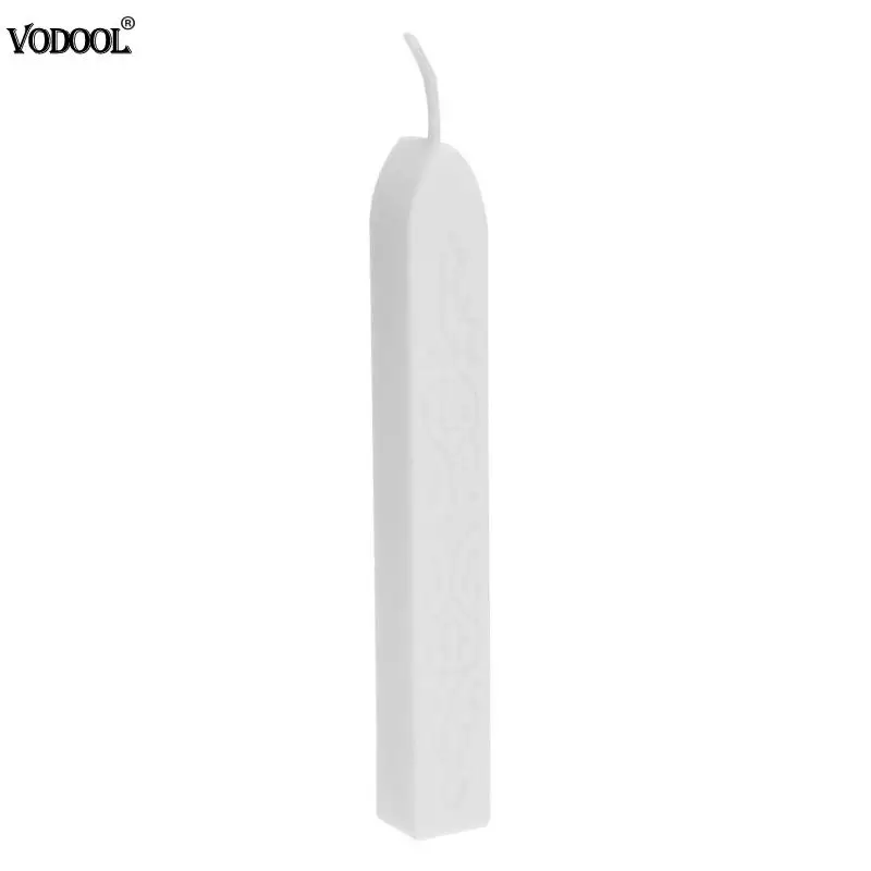 White 12 цветов DIY уплотнительная полоса, посвященная пчелиному воску, клейкая лента для рисования печать, воск ручной работы, инструменты для украшения - Цвет: White