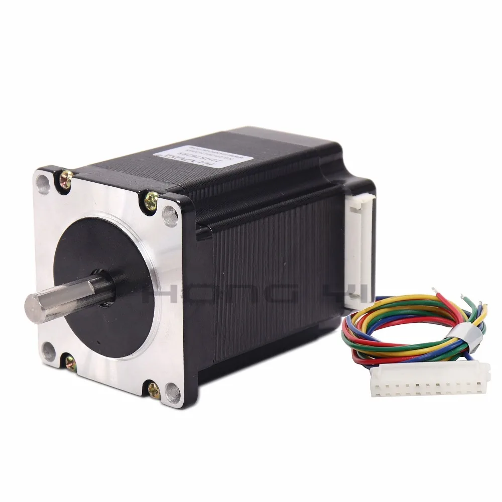 1 шт. Nema23 шаговый двигатель 23HS7628 4-свинец 270oz-in 76 мм 2.8A биполярный CE ISO по ограничению на использование опасных материалов в производстве фрезерный станок с ЧПУ гравировальный станок
