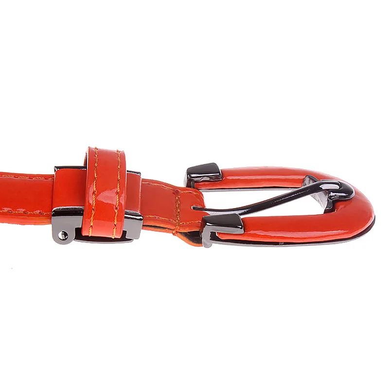 Роскошный Гладкий женский ремень из натуральной кожи Модный воловьей с пряжкой