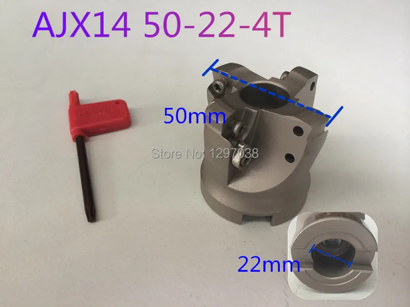 

AJX14 50-22-4T High Feedrate Face Mill Cutting diameter 50mm Height 50mm