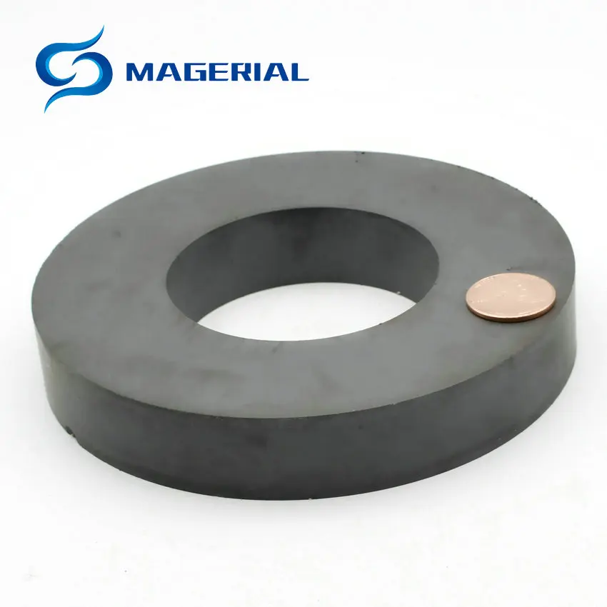 Ферритовый магнит кольцо OD 100x60x10 /15/20 мм 4 &quotбольшие керамические магниты C8 для DIY