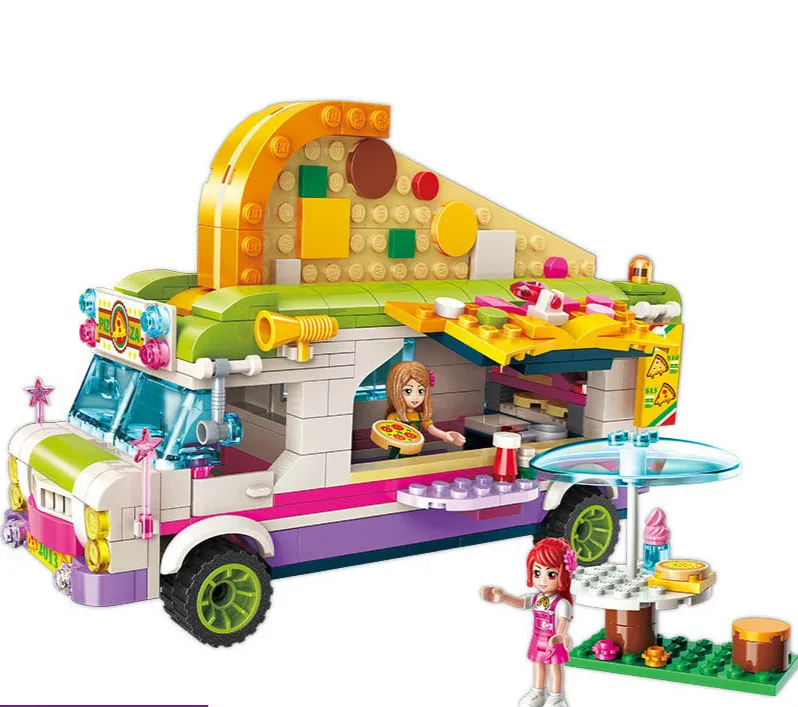 2013 414P конструктор для пиццы набор моделей блоки совместимые с LEGO игрушки