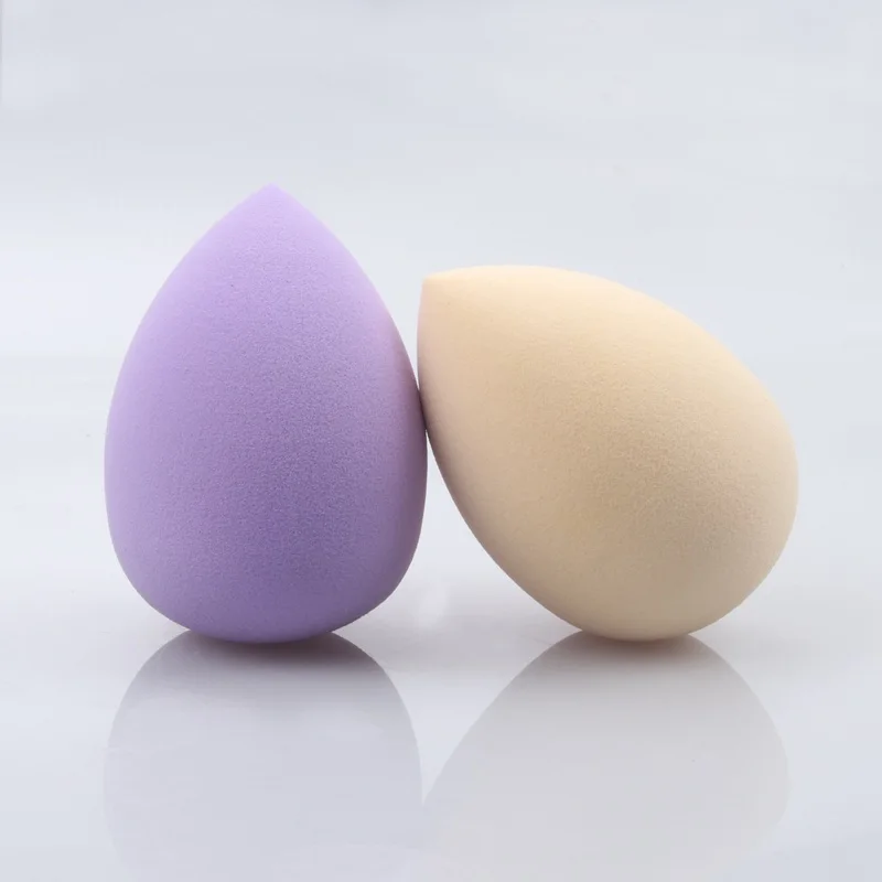 lilac beige Brainbow 2 шт./лот Founcation макияж Губка Мягкий косметический спонж пудра крем гладкая Макияж Красота Губка макияж аксессуары инструменты - Цвет: lilac beige