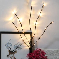 77cm 20 bulbs led willow branch lamp artificial branch willow twig vase lights battery powered for wedding party fairy diy decor
