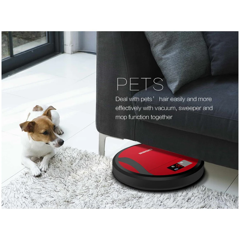 DIQEE Главная Smart робот пылесос с Remote Control 6 см фюзеляжа 1200 Pa всасывания большой бак