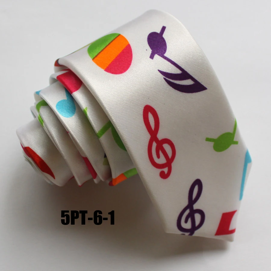 Новое поступление 5 см мужской Детский галстук модный обтягивающий белый с