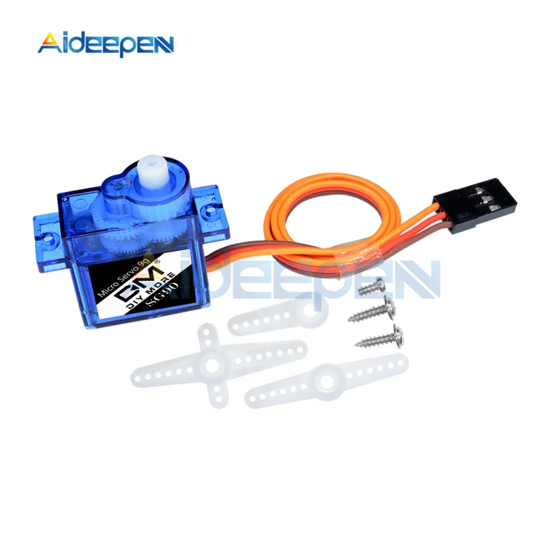 1 шт. SG90 MG90S Mini Micro Servo Для Arduino RC 250 450 6CH для вертолета рулевого управления самолета