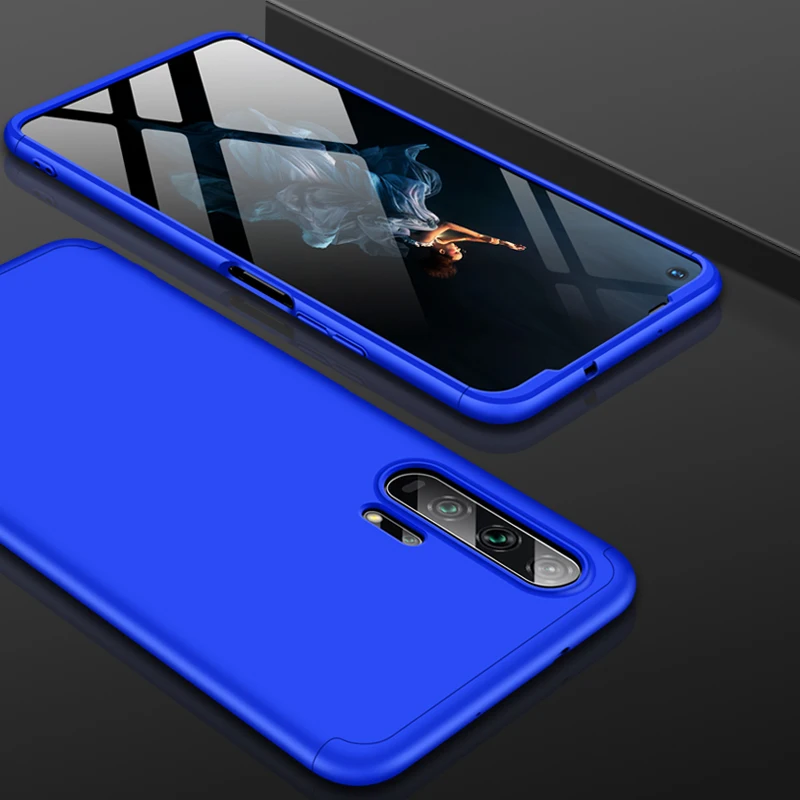 V20 чехол для huawei honor View 20 Phone case 360 бампер полное заднее покрытие роскошные чехлы