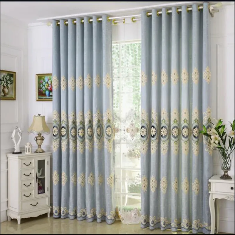 Европейская роскошная прозрачная занавеска высокое качество модное полотенце с