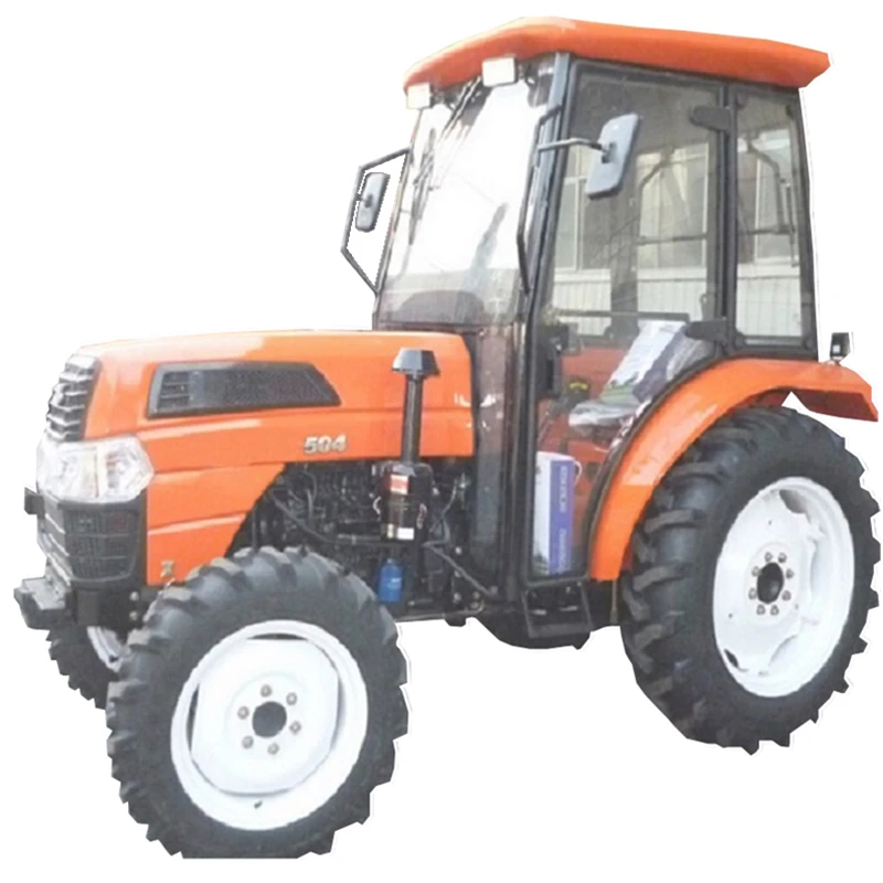 50 hp 4 x4 трактор 4 колесный трактор с фронтальным погрузчиком