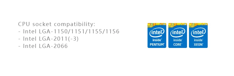 Bykski cpu водный блок для INTEL LGA1150 1151 1155 1156 2011 2066X99 I7 RGB светильник с поддержкой 5 в 3PIN GND коннектор к материнской плате
