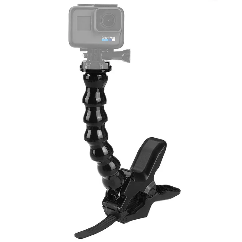 Гибкий зажим для Gopro Hero 9 8 7 6 5 4 Session аксессуары Go pro Xiaomi Yi AKASO SJCAM EKEN | Электроника