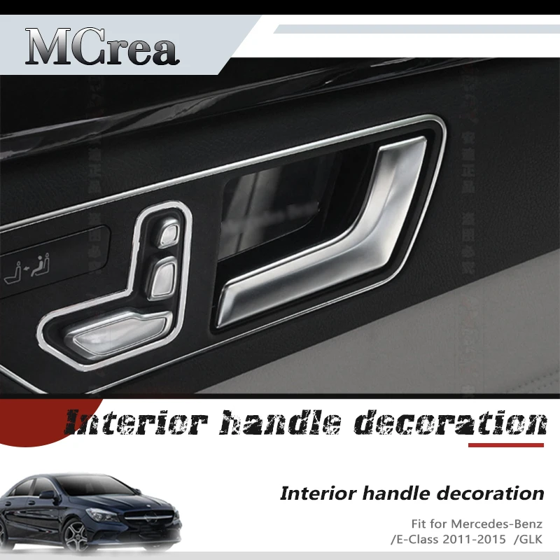Автомобильный StylingFor Mercedes W204 W205 W212 W213 X204 X253 Benz C E GLK наклейки класс ручка двери чаша
