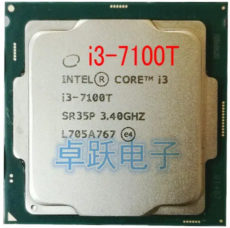 Оригинальный процессор Intel i3-7100T 3 4 ГГц i3 7100T двухъядерный LGA 1151 | Компьютеры и офис