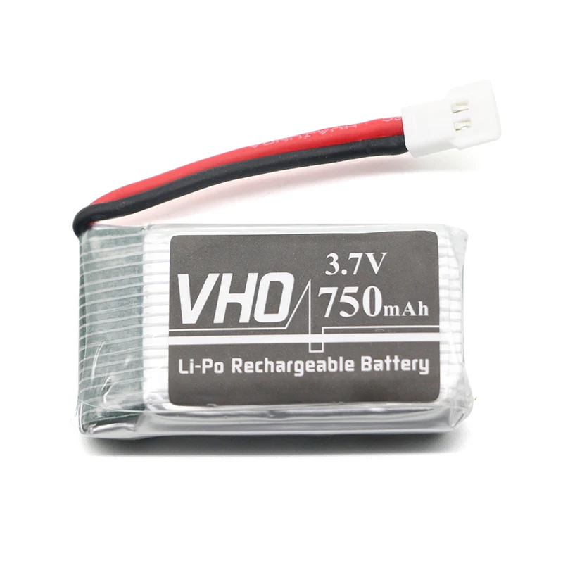 VHO 3 7 В 750 мАч 25C Lipo Батарея для QX95 QX90 QX80 E30 E30W Syma X5 X5C X5SC X5SW CX30W | Игрушки и хобби