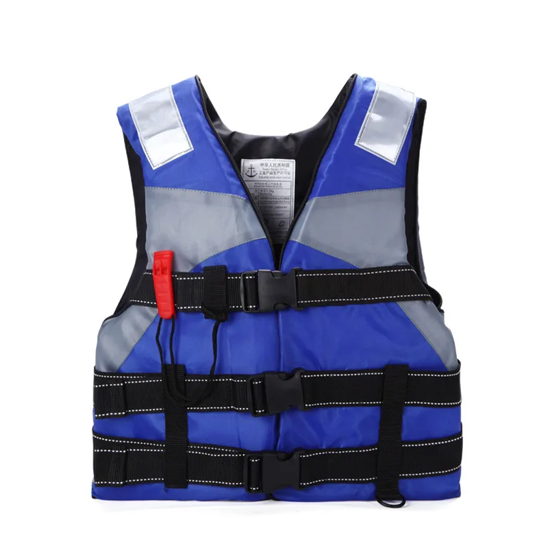 Professional Life Jacket Children Swimwear Polyester Vest For Boating Fishing Water Sports Swimming 3 Size Child | Спорт и