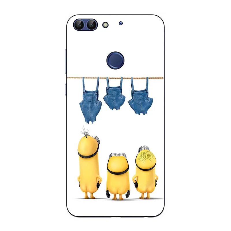Модные чехлы для Huawei Honor 7C 5 99 дюйма/Y7 2018/Y7 Prime 2018/Nova2 lite с узором Мягкий Силиконовый