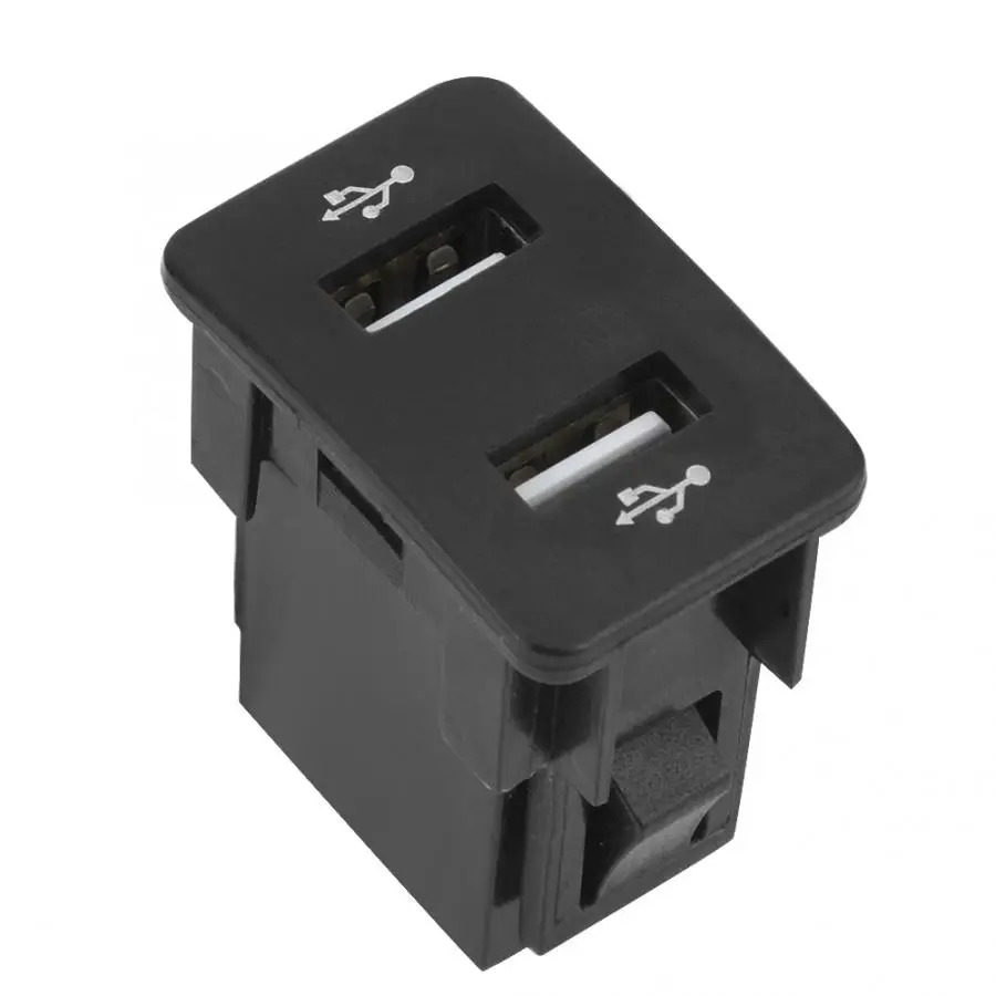 Двойной USB переключатель автомобильного зарядного устройства Мощность разъем