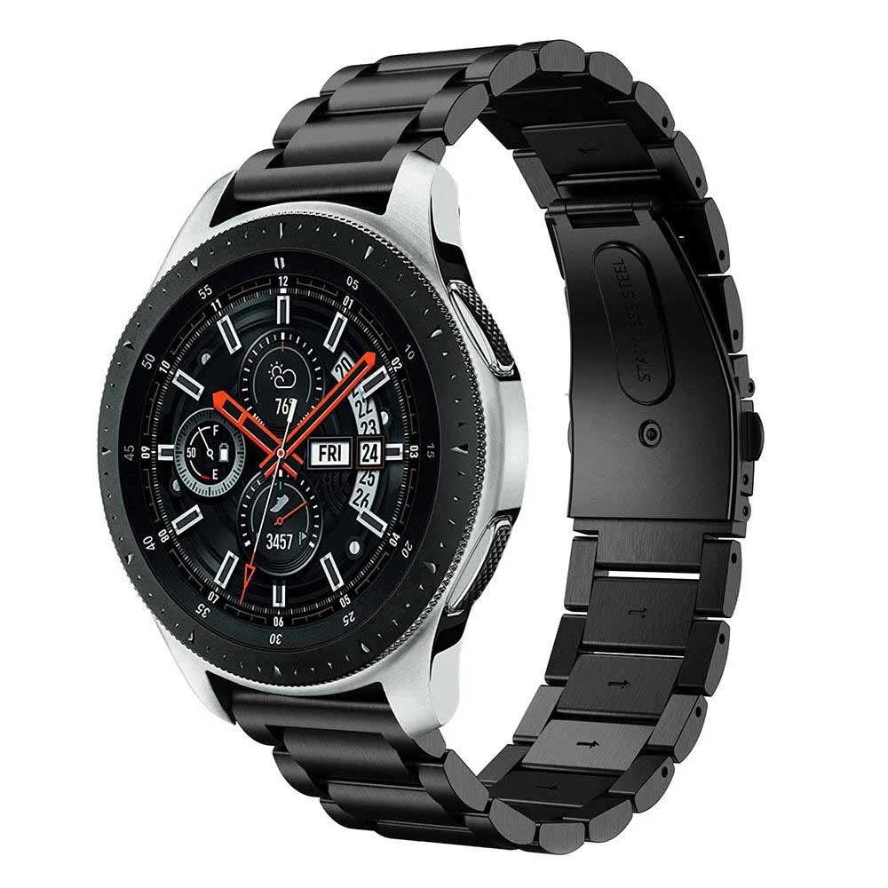 22 мм браслет из нержавеющей стали для samsung Galaxy 46 мм ремешок для samsung gear S3 классический/Frontier спортивный ремешок