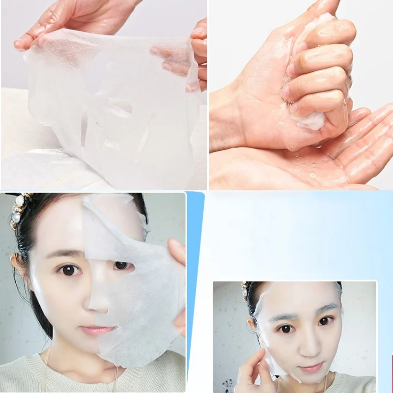 Отбеливание Anti-aging маска для ухода за кожей лица маска для лица Инструменты увлажненитель с гиалуроновой кислотой маска для лица корейской косметики