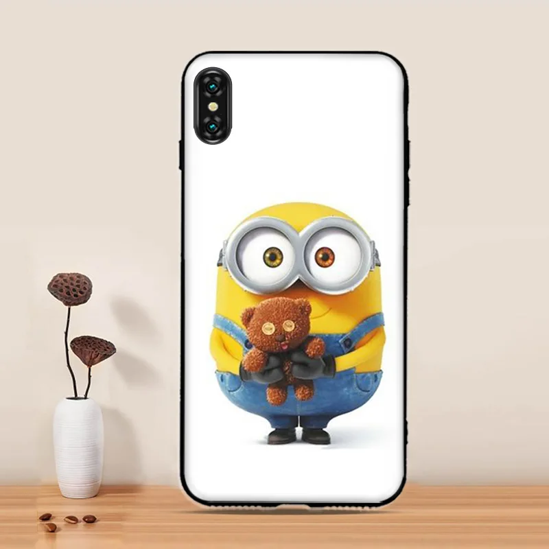 3D чехол с изображением миньонов для iPhone 7 8 Plus рисунком мечты X 6 6S мягкий