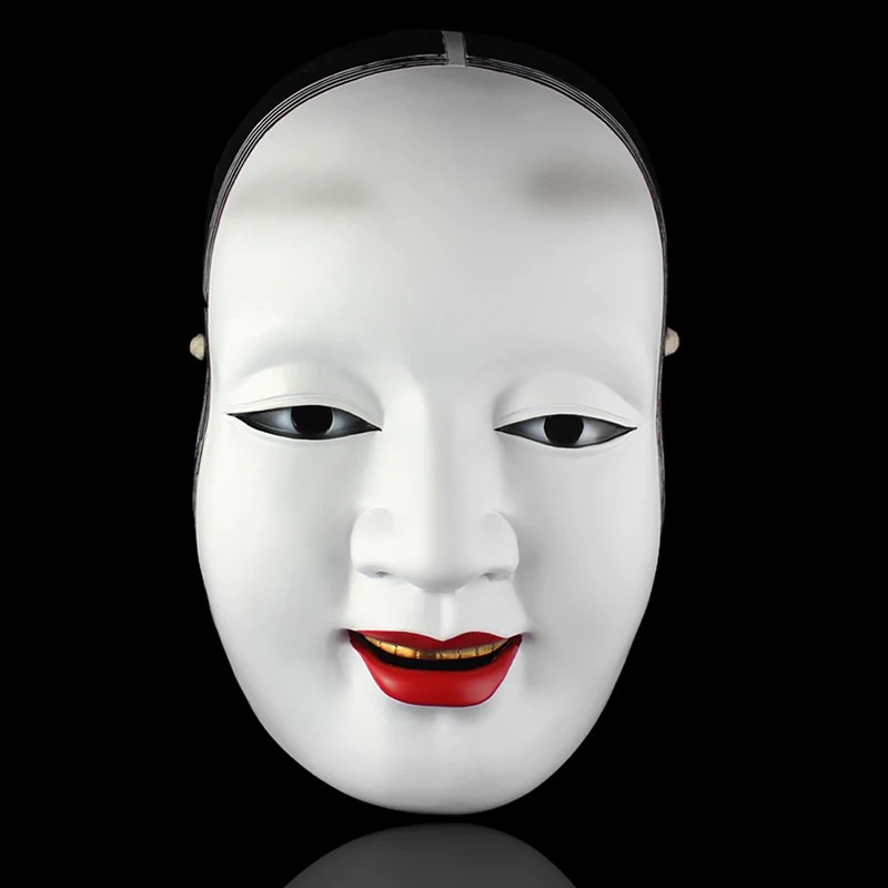 Японский Noh Sun Jiro японская опера маска для танцев реквизит платье вечеринки