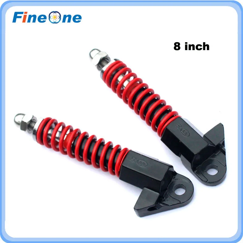 8 inch Red Электрический скутер демпфер Спидвей электрический скутер 8/10 дюймов демпфер гидравлическая подвеска скутера с дисковым тормозом - Цвет: 8 inch Red