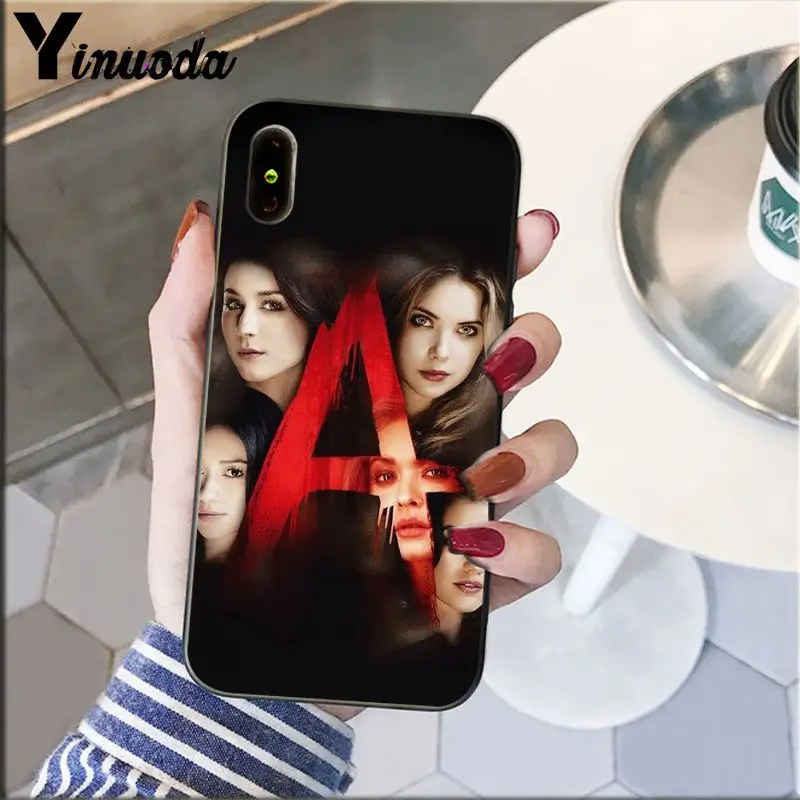 Yinuoda надписью Pretty Little Liars и PLL для телефона с ТВ шоу аксессуары чехол Apple iPhone 8 7 6 6S Plus