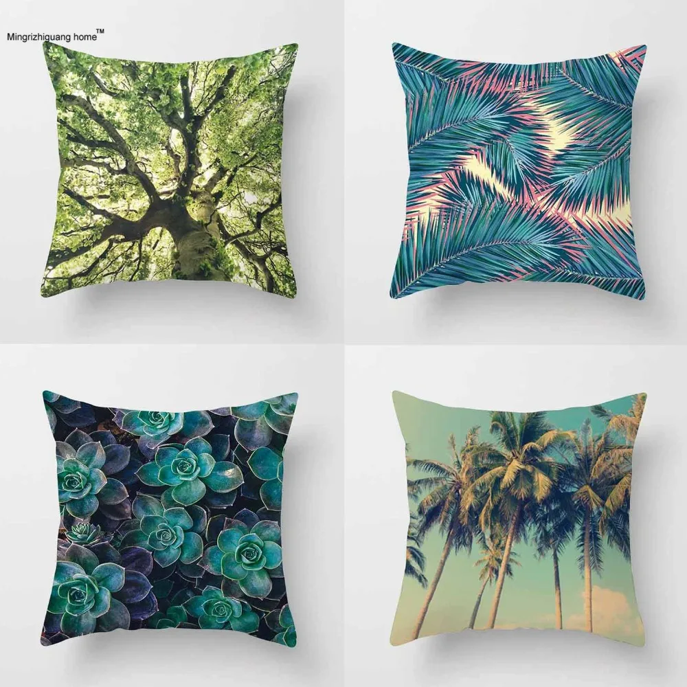 1 шт. декоративная наволочка для подушки с рисунком цветов | Дом и сад