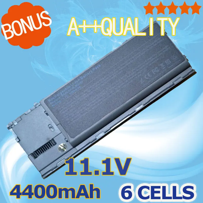 Аккумулятор 4400 мАч для Dell Latitude D620 D630 D630c D631 прецизионный M2300 RD301 TC030 TD116 TD117 TD175 TG226 UD088